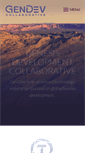 Mobile Screenshot of gendevcollaborative.com